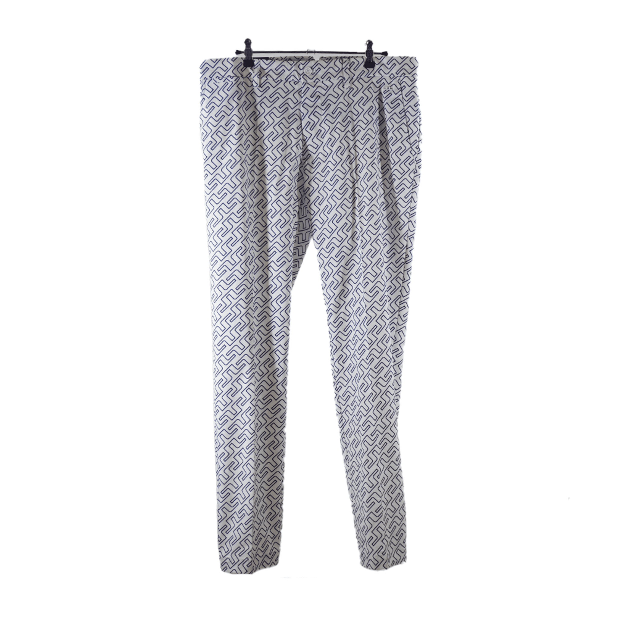 J. Lindeberg M Tim Golf Pant JL Navy Bridge Monogram Mężczyźni