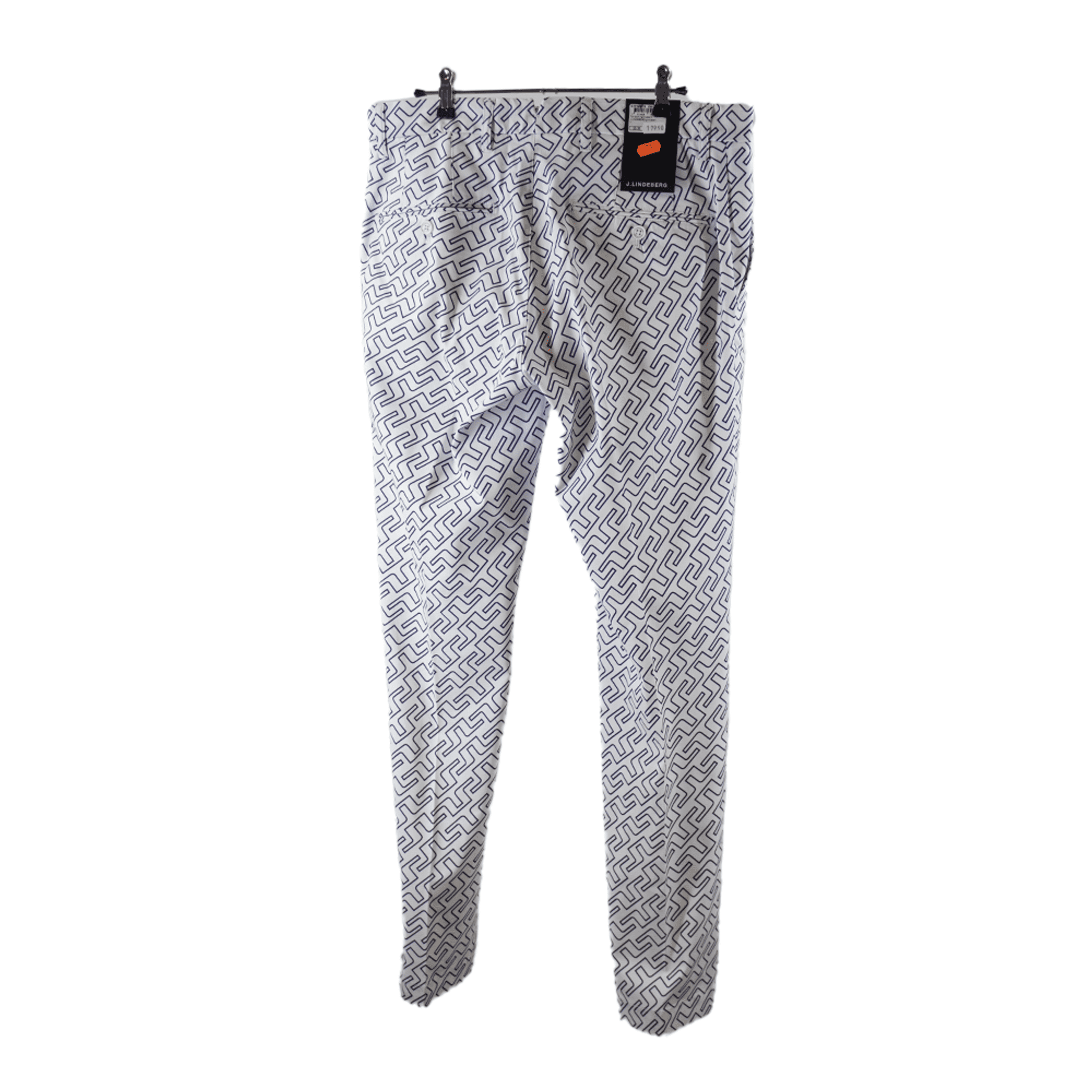 J. Lindeberg M Tim Golf Pant JL Navy Bridge Monogram Mężczyźni