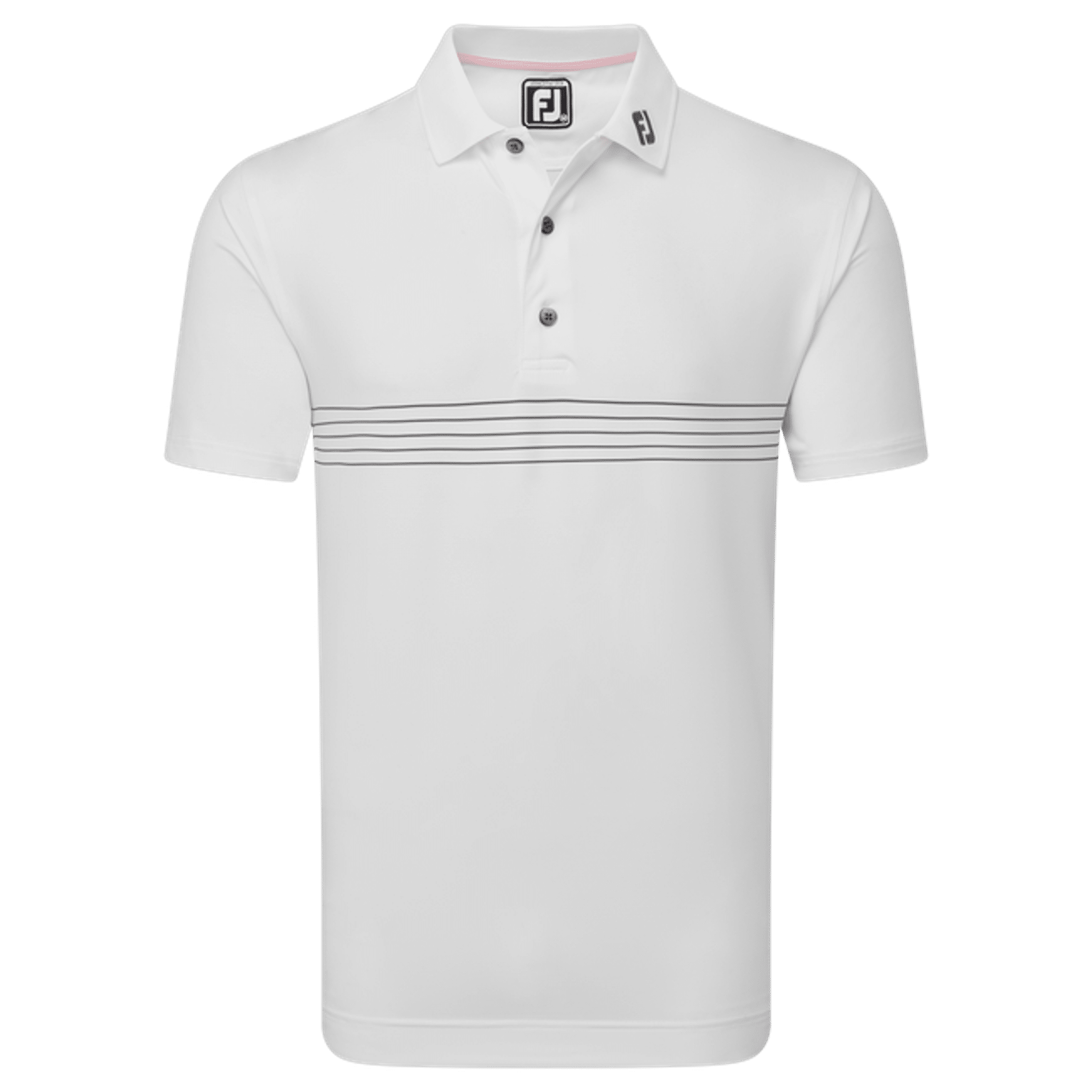 Footjoy Engineered Pinstripe Lisle Koszulka polo męska