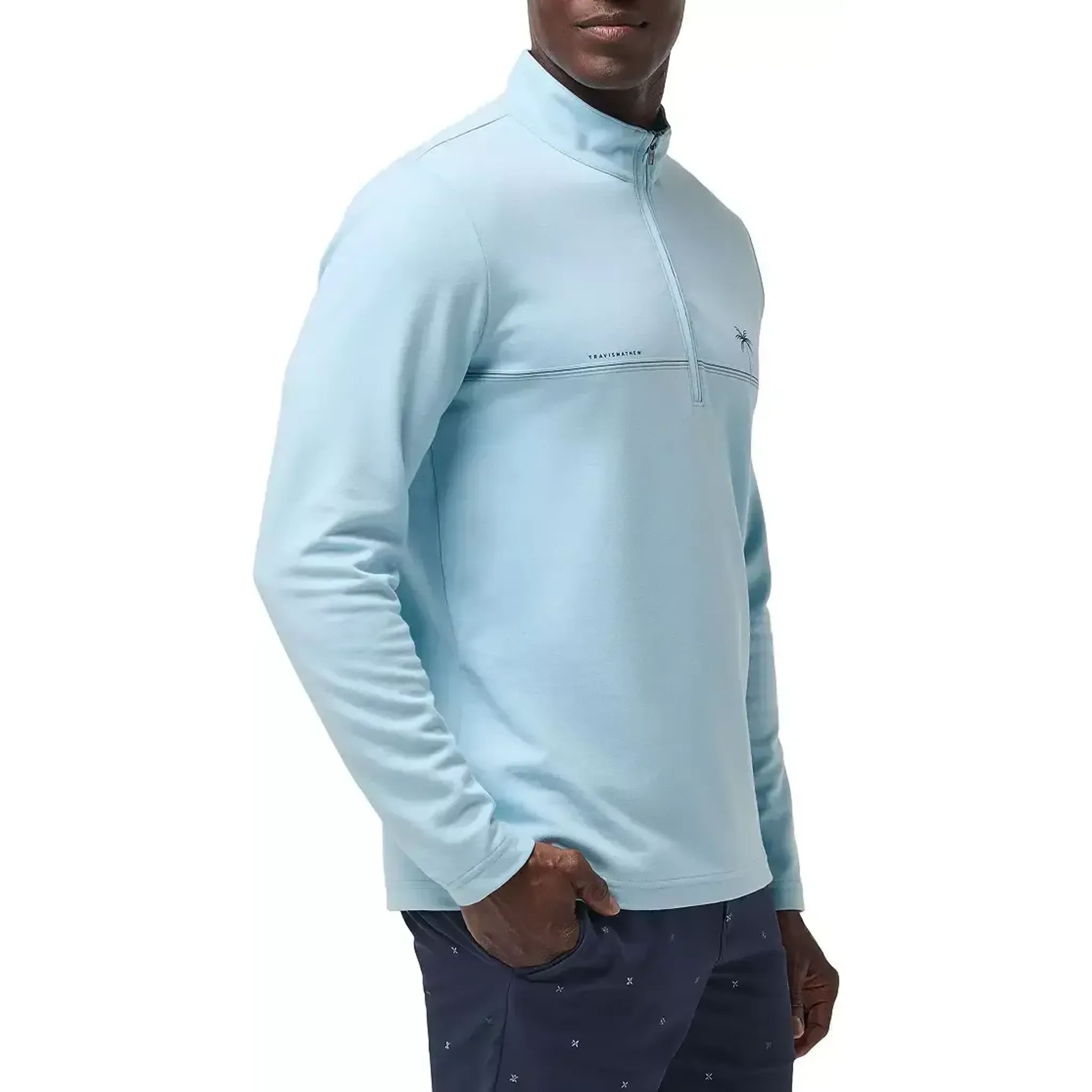 Travis Mathew Upgraded CS 1/4-Zip Pullover Męski