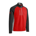 Callaway M 1/2 Zip Pullover Emea Midweight Czerwony Męski