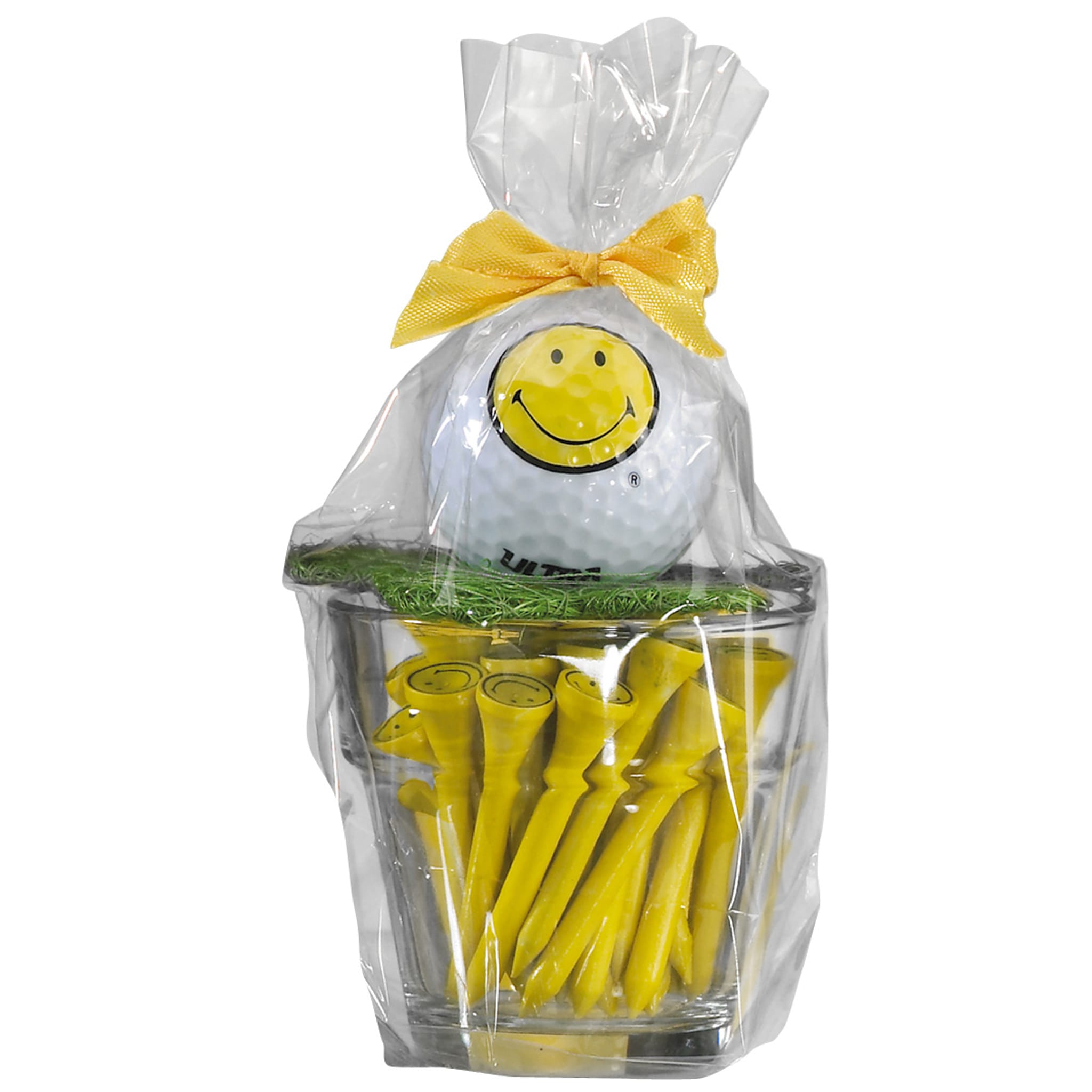 Sportiques Golfgeschenke Smiley (Ball & Tees)